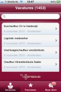 Vacature snel te vinden via website en app